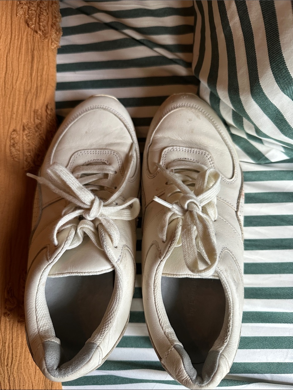 Everlane White Lace-Up Women's Sneakers